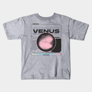 Earth's twin Venus Kids T-Shirt